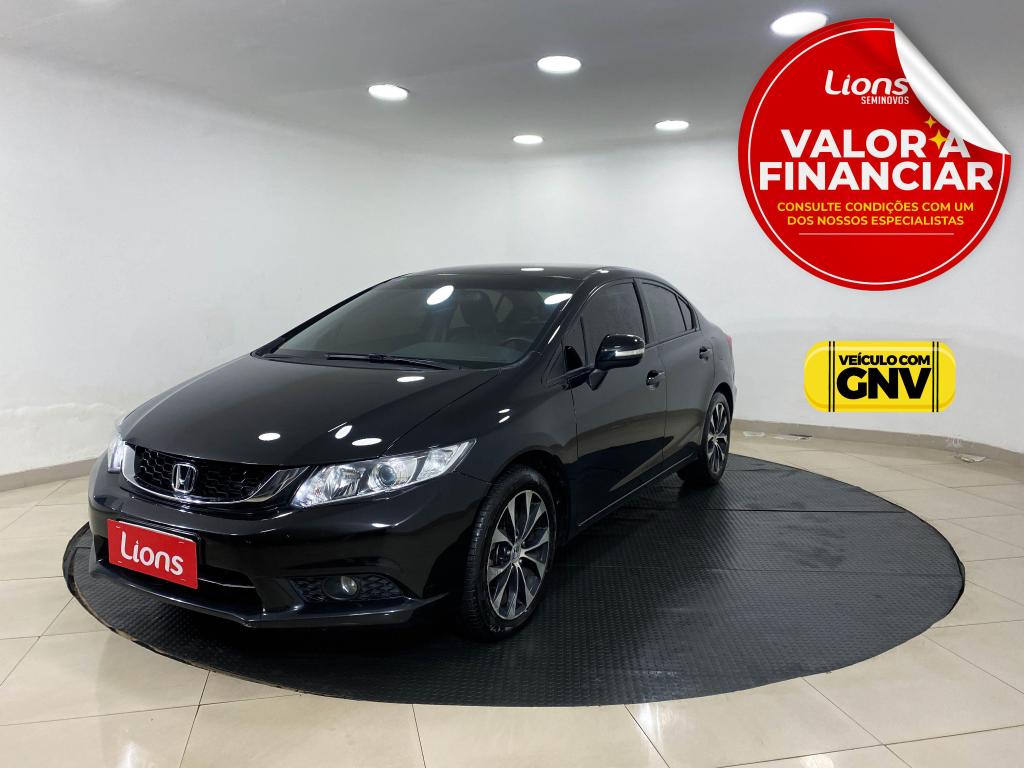 Honda Civic Civic Sedan LXR 2.0 Flexone 16V Aut. 4p 2015