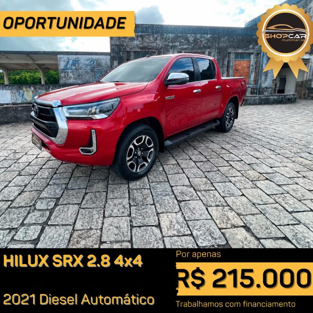 Toyota Hilux CD SRX 4X4 2.8 TB AT 2021