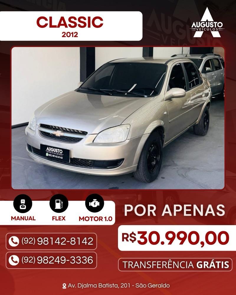 Chevrolet Classic LS C/AR 1.0 VHC-E 8V FLEXPOWER 2012