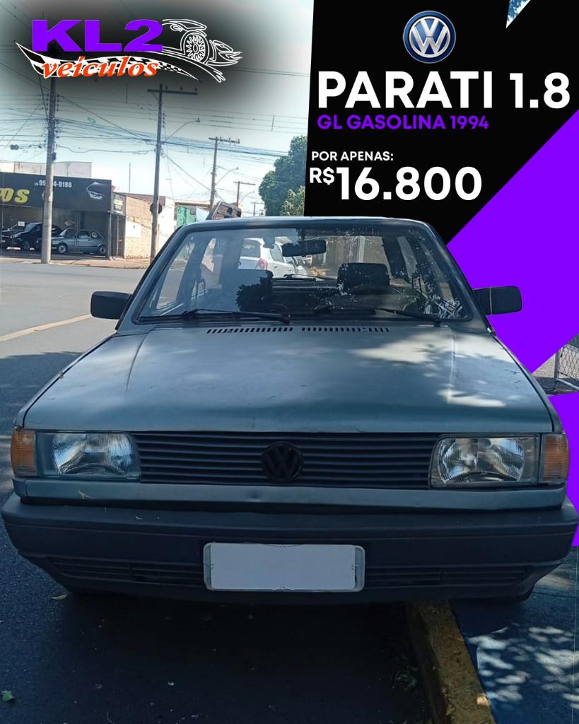 Volkswagen Parati C 1.6/ CL 1.6 MI 2P E 4P 1994