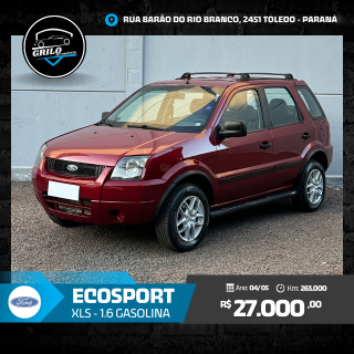 Foto do veículo Ford Ecosport 1.6 8v Flex Xls