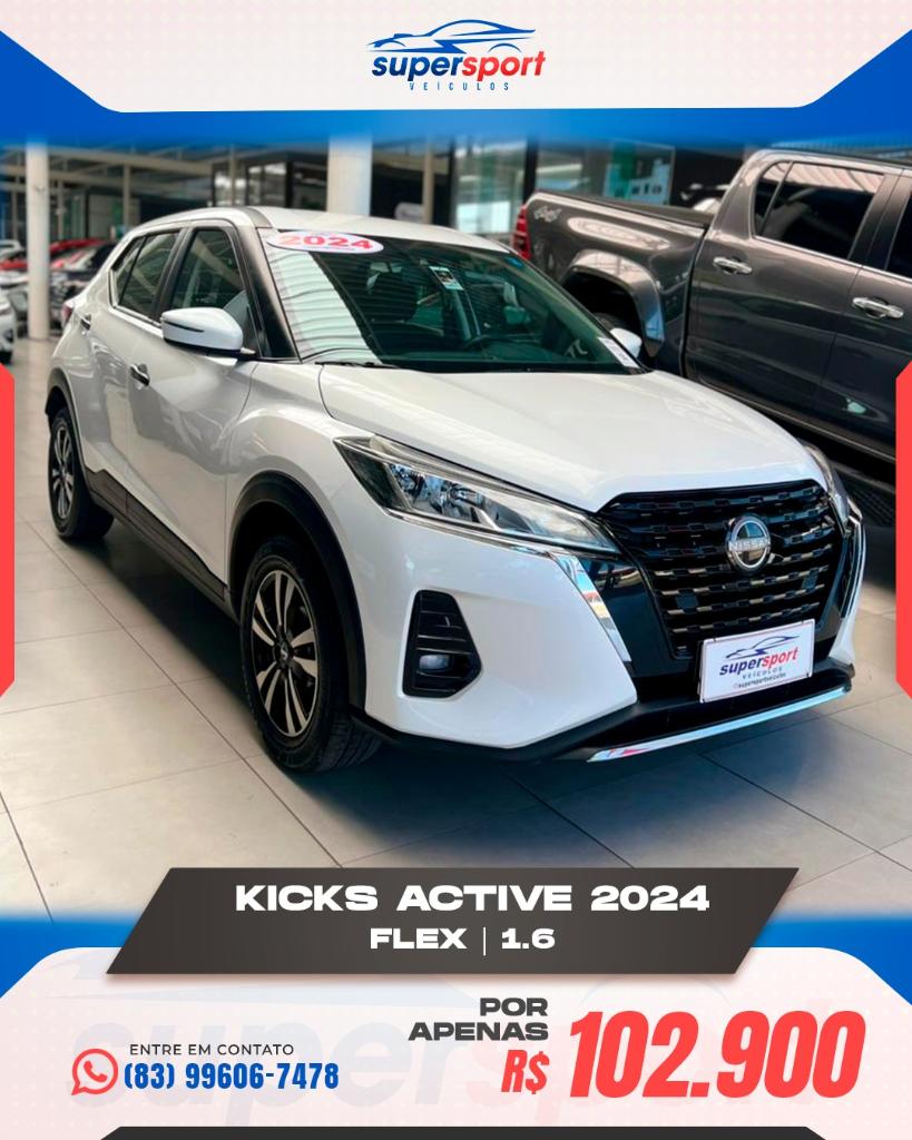Nissan Kicks KICKS Active 1.6 16V Flex Aut. 2024