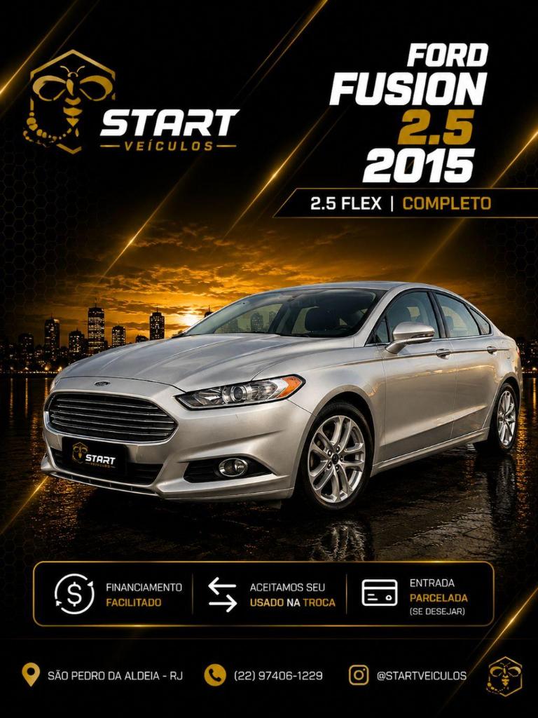 Ford Fusion Fusion 2.5L I-VCT Flex Aut. 2015