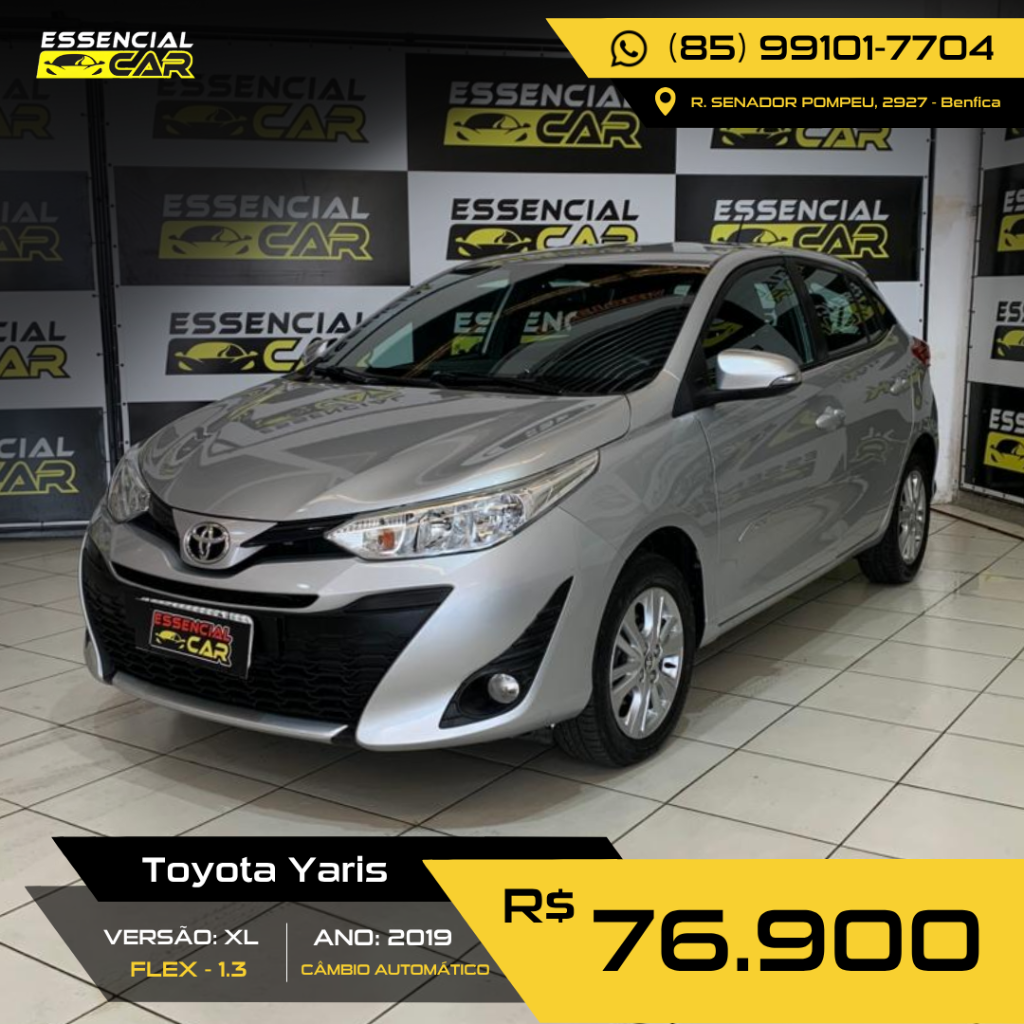 Toyota Yaris XL 1.3 16V CVT FLEX 2019