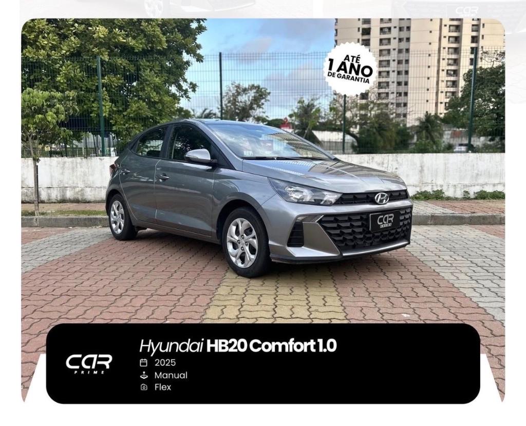 Hyundai Hb20 HB20 Comfort Plus 1.0 Flex 12V Mec. 2025