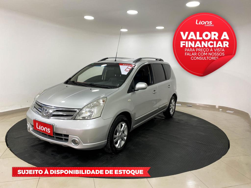 Nissan Livina LIVINA X-GEAR SL/X-GEAR 1.8 Flex F. Aut. 2013