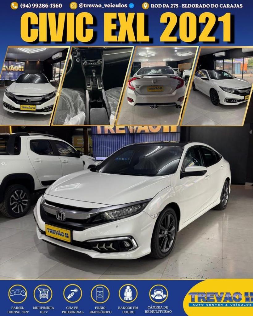 Honda Civic Civic Sedan EXL 2.0 Flex 16V Aut.4p 2021