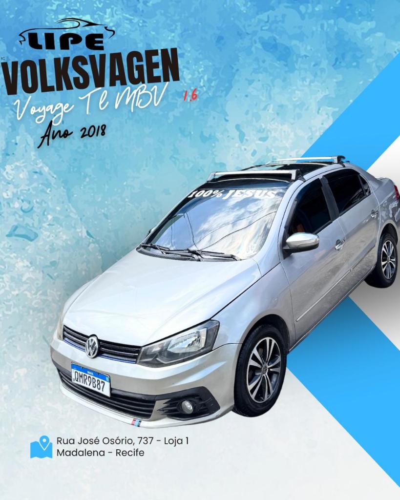 Volkswagen Voyage VOYAGE Trendline 1.6 T.Flex 8V 4p 2018