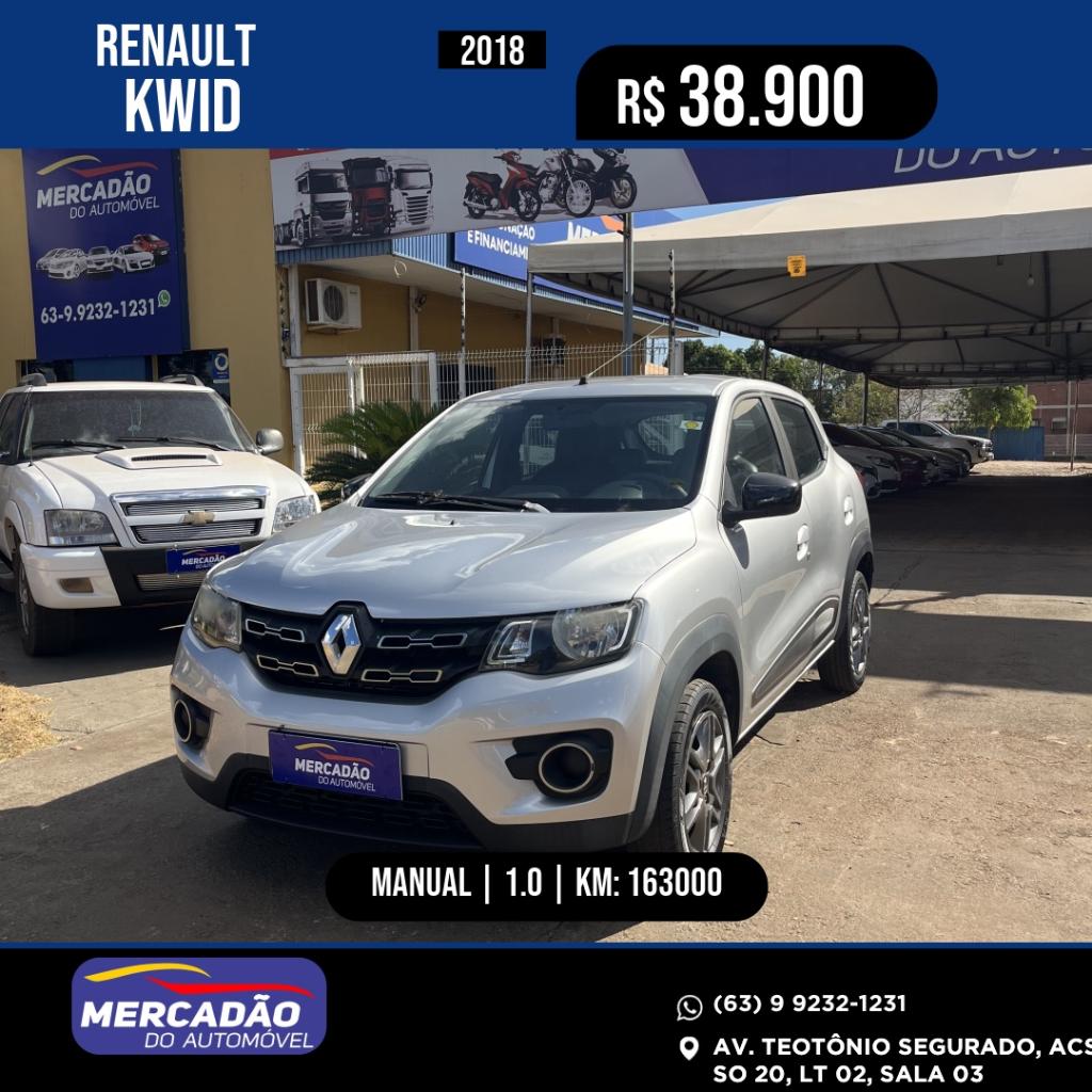 Renault Kwid KWID Intense 1.0 Flex 12V 5p Mec. 2018