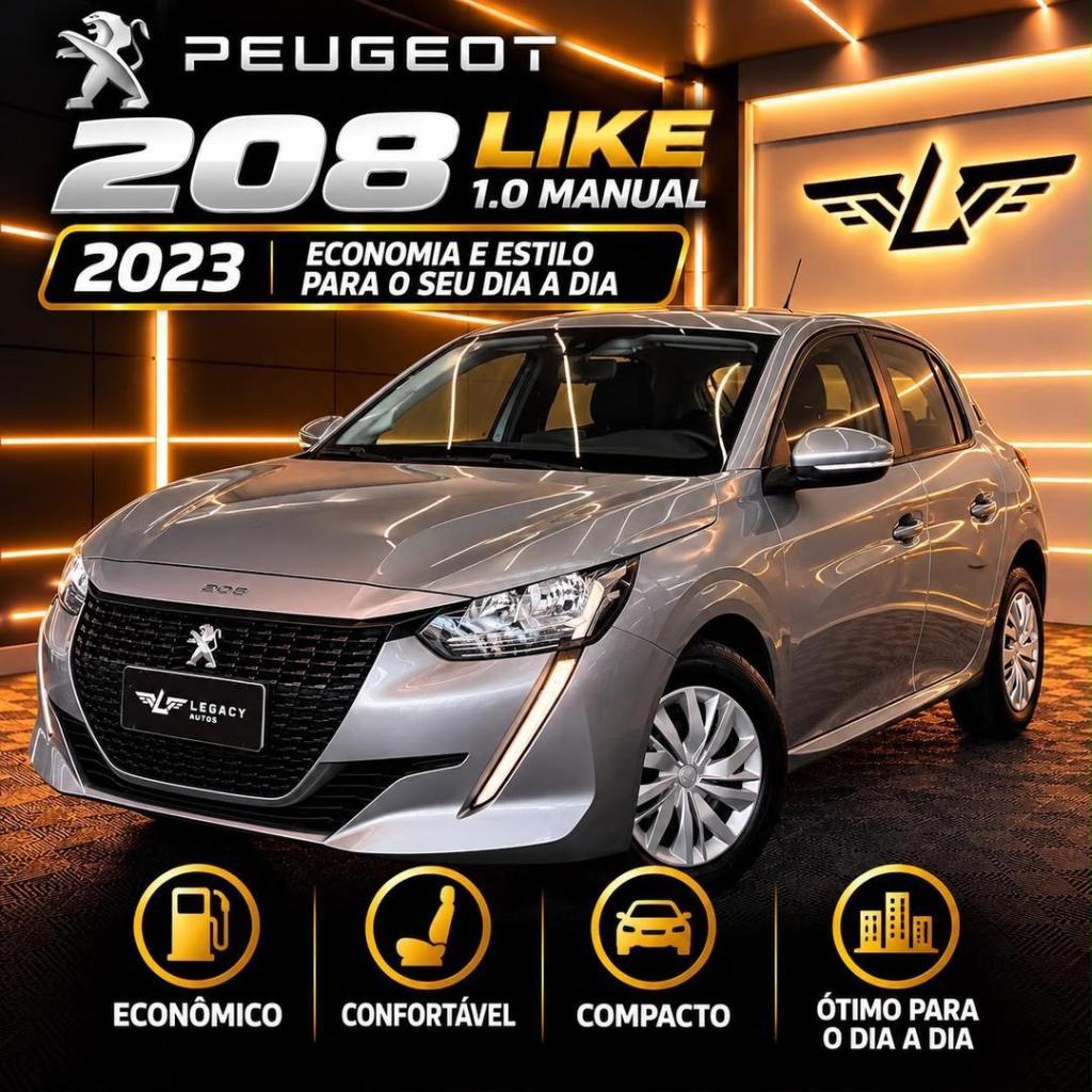 Peugeot 208 1.0 FIREFLY FLEX LIKE MANUAL 2023