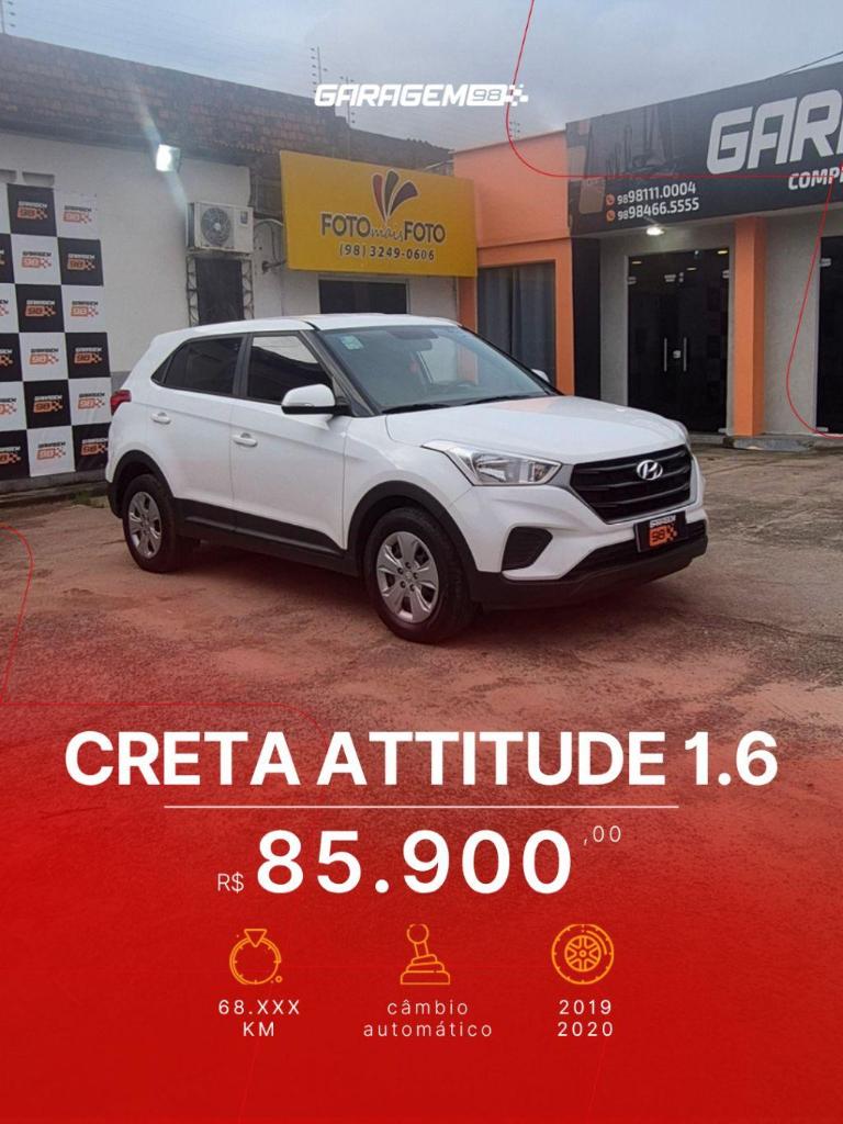 Hyundai Creta Creta Attitude 1.6 16V Flex Mec. 2020