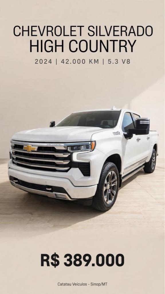 Chevrolet Silverado HIGH COUNTRY 5.3 V8 AWD AUT. 2024