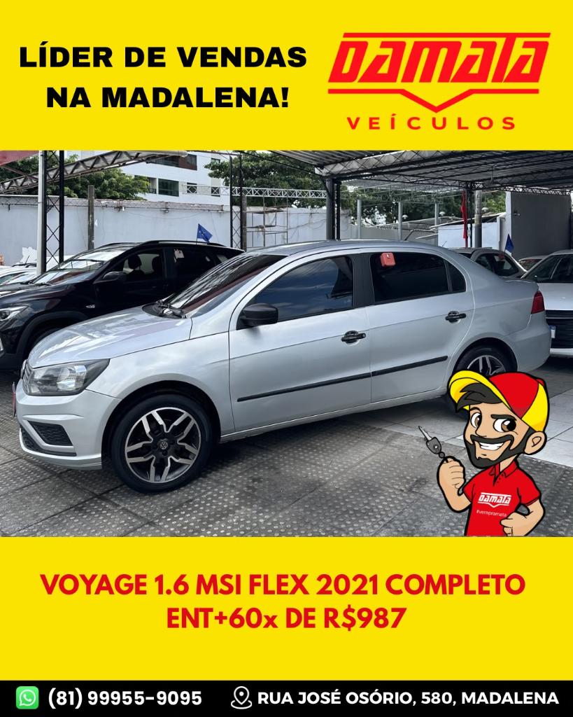 Volkswagen Voyage VOYAGE 1.6 MSI Flex 8V 4p 2021