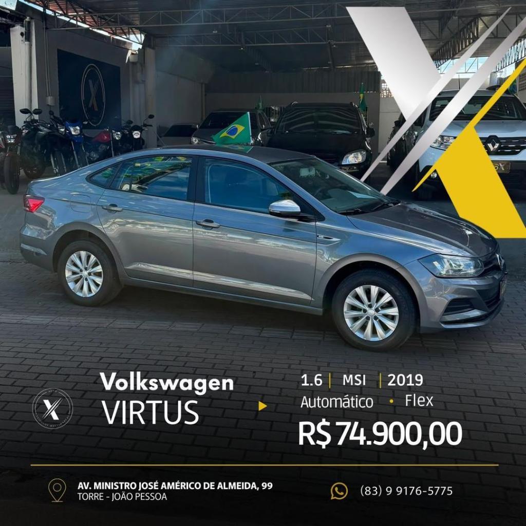 Volkswagen Virtus VIRTUS 1.6 MSI Flex 16V 4p Aut. 2019