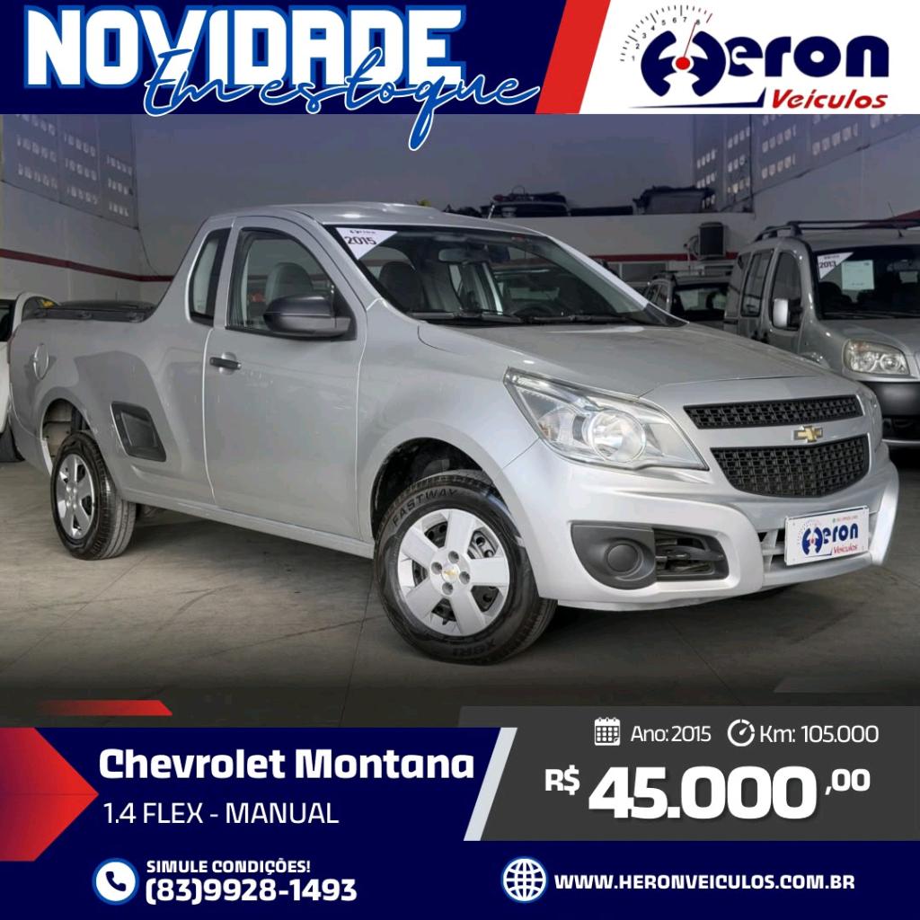 Chevrolet Montana MONTANA LS 1.4 ECONOFLEX 8V 2p 2015