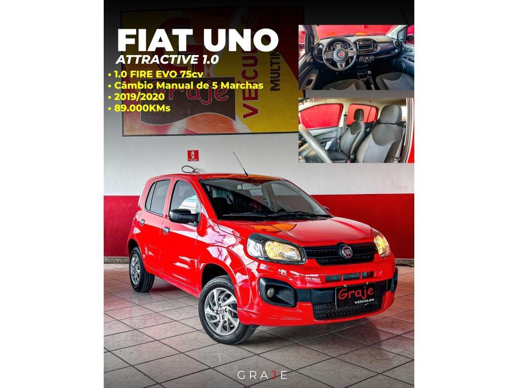 Fiat Uno UNO ATTRACTIVE 1.0 Flex 6V 5p 2020