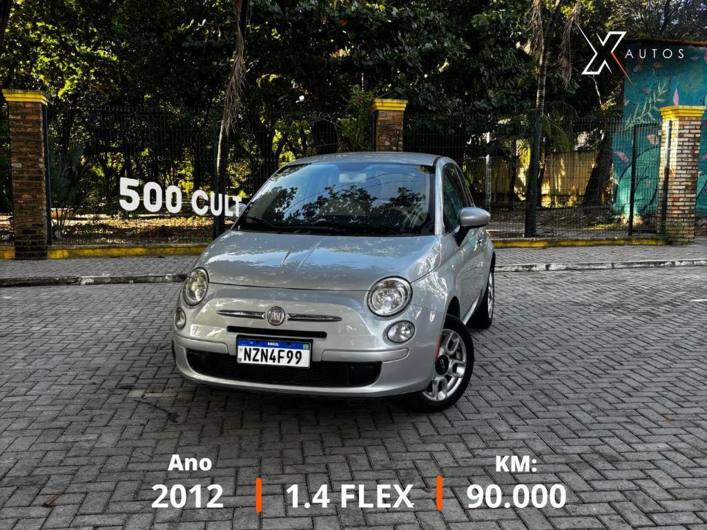 Fiat 500 500 Lounge Air 1.4/ 1.4 Flex 16V Aut. 2012