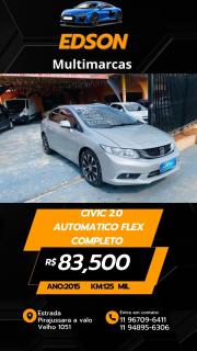 Foto do veículo Honda Civic 2.0 I-vtec Flexone Lxr Auto