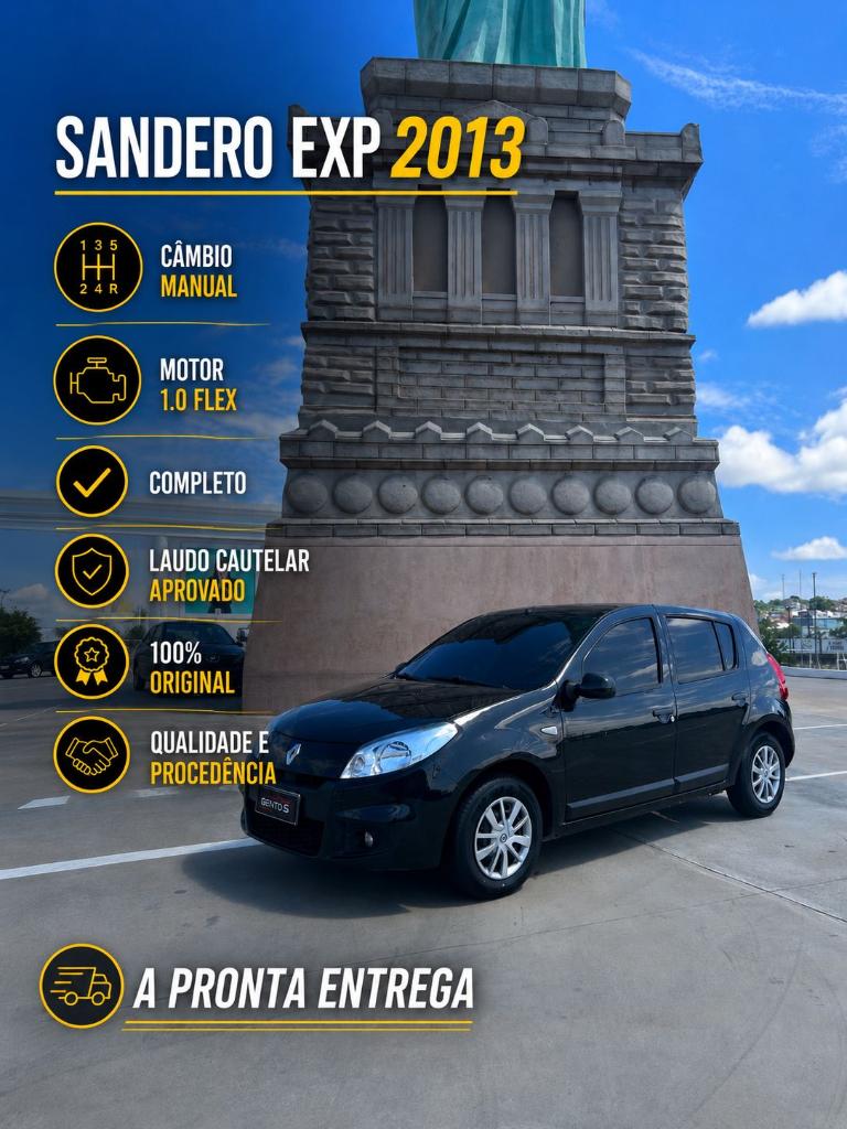 Renault Sandero SANDERO Expression Hi-Flex 1.0 16V 5p 2013