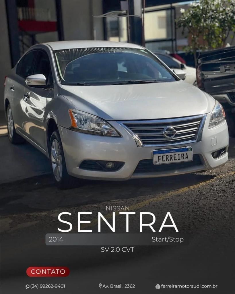 Nissan Sentra Sentra SV 2.0 FlexStart 16V Aut. 2014