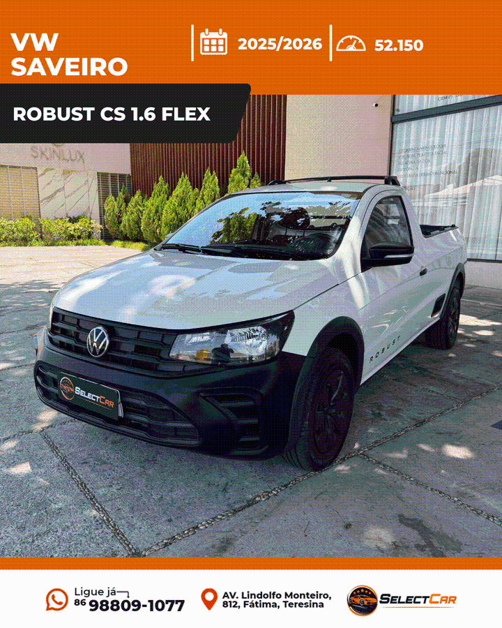 Volkswagen Saveiro Saveiro Robust 1.6 Total Flex 8V 2026
