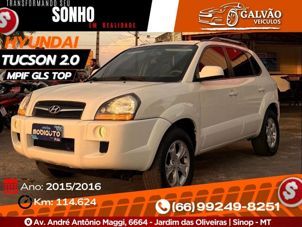 Hyundai Tucson GLS TOP 2.0 16V FLEX 2016