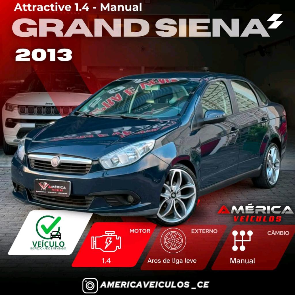 Fiat Grand Siena Siena 1.4 Attractive 2013