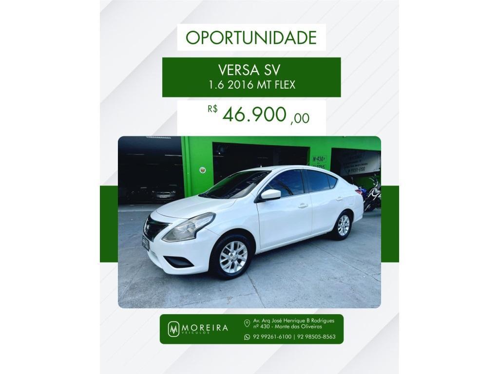 Nissan Versa 1.6 16V FLEX SV 4P MANUAL 2016