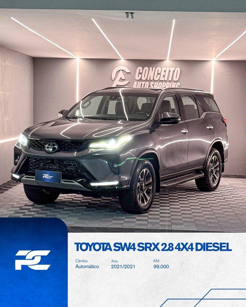 Toyota Sw4 Hilux SW4 SRX 4x4 2.8 TDI 16V Dies. Aut. 2021