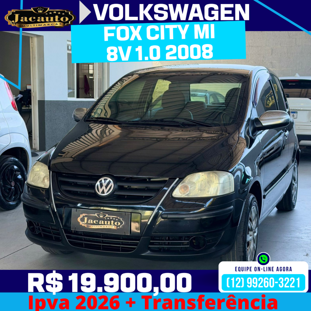 Volkswagen Fox FOX CITY 1.0 MI/ 1.0MI TOTAL FLEX 8V 5P 2008