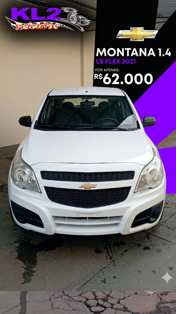 Chevrolet Montana LS 1.4 ECONOFLEX 8V 2P 2021