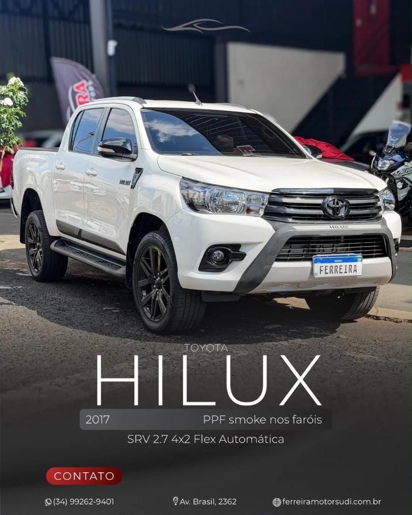 Toyota Hilux 2.7 SRV 4X2 CD 16V FLEX 4P AUTOMÁTICO 2017