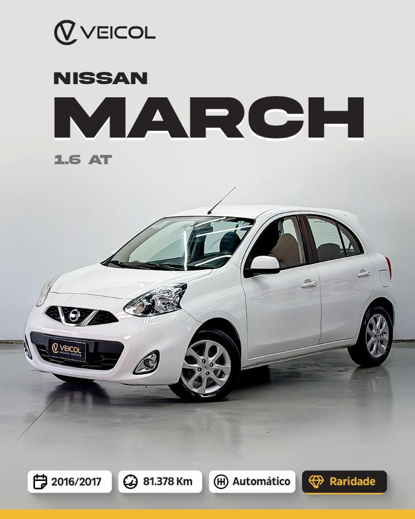 Nissan March MARCH S 1.6 16V Flex Fuel 5p 2017