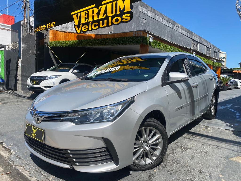 Toyota Corolla 1.8 GLI 16V FLEX 4P AUTOMÁTICO 2018