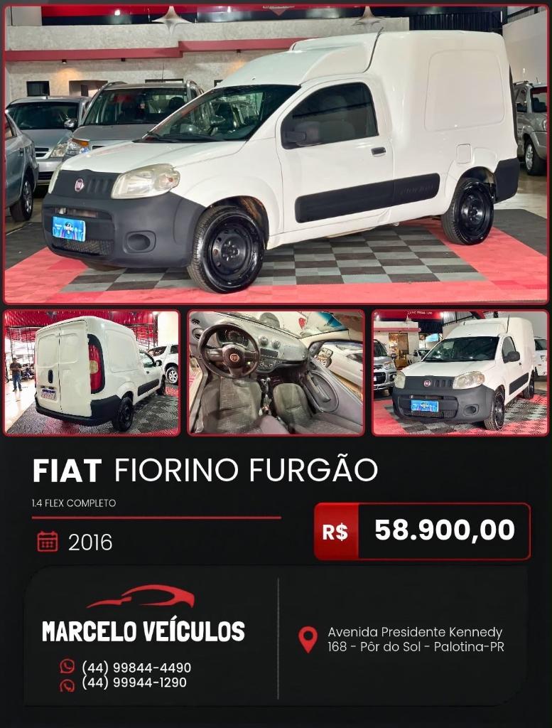 Fiat Fiorino Fiorino Furgão EVO 1.4 Flex 8V 2p 2016