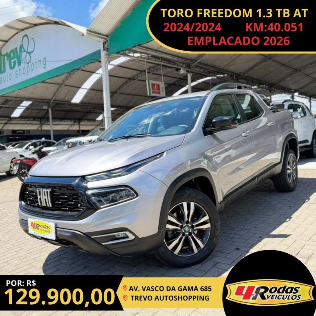 Fiat Toro FREEDOM 1.3 T270 4X2 FLEX AUT. 2024