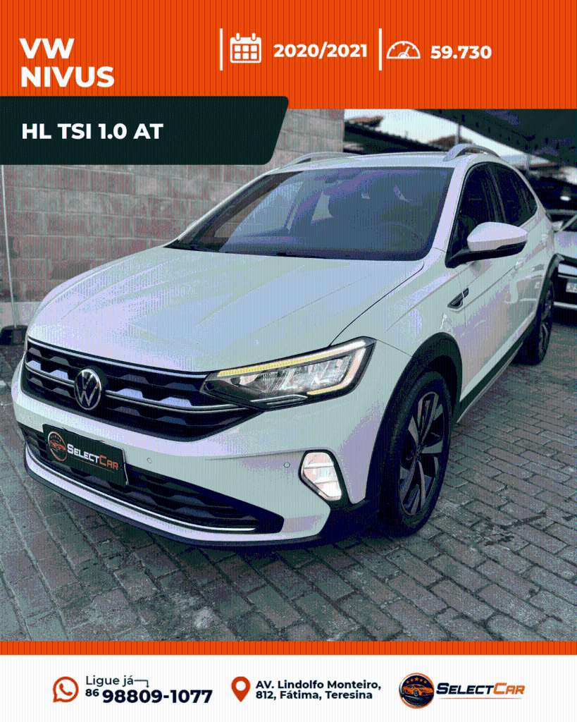 Volkswagen Nivus 1.0 200 TSI TOTAL FLEX HIGHLINE AUTOMÁTICO 2021
