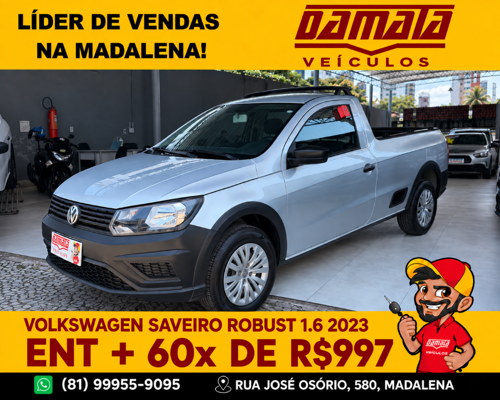 Volkswagen Saveiro Saveiro Robust 1.6 Total Flex 8V 2023