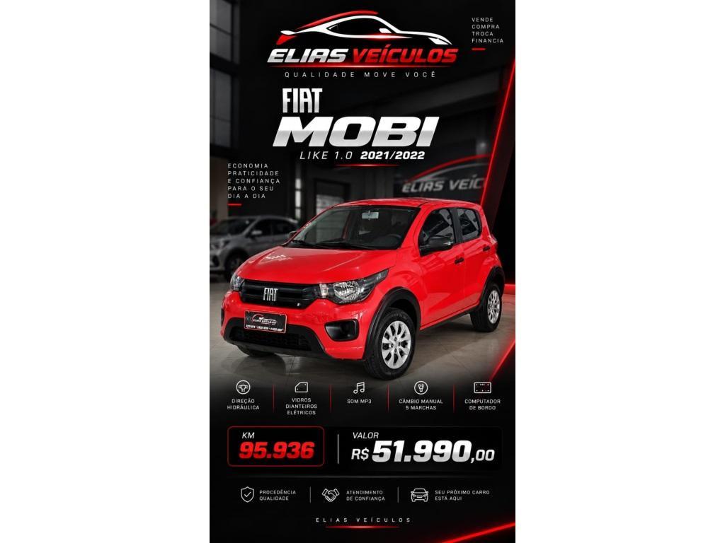 Fiat Mobi 1.0 EVO FLEX LIKE. MANUAL 2022