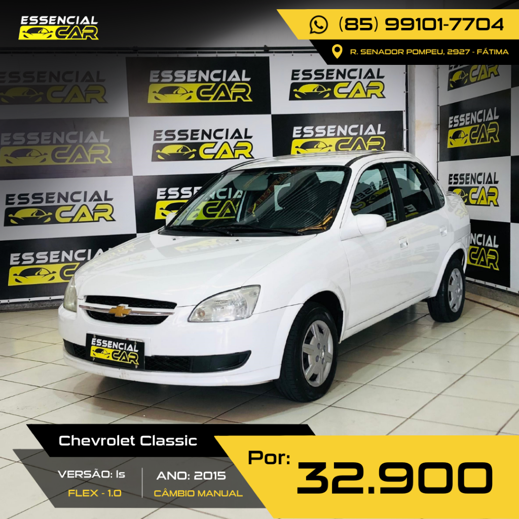 Chevrolet Classic LS C/AR 1.0 VHC-E 8V FLEXPOWER 2015