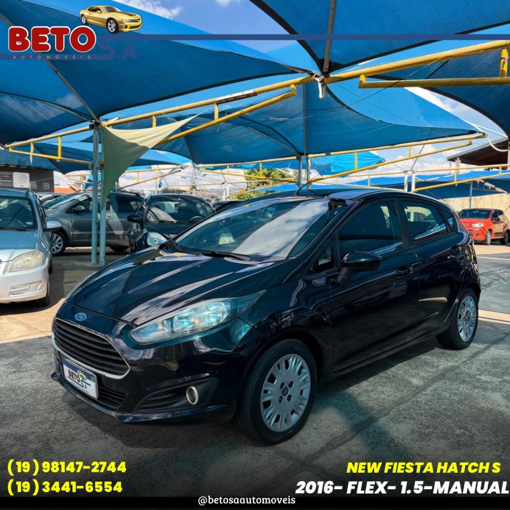 Ford Fiesta S 1.5 16V FLEX 2016
