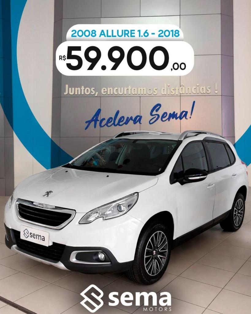 Peugeot 2008 ALLURE 1.6 16V 2018