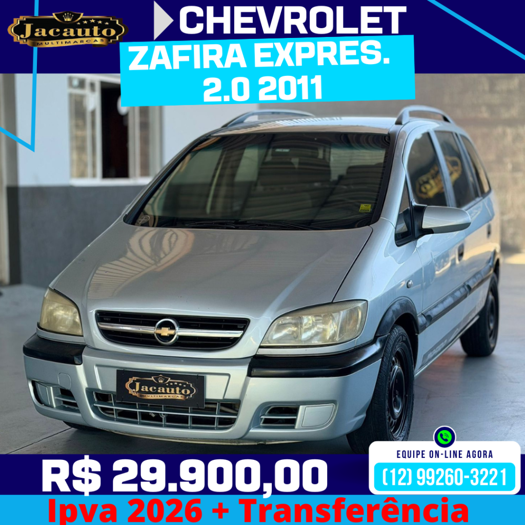 Chevrolet Zafira Zafira Expres. 2.0 MPFI FlexPower 5p Aut 2011