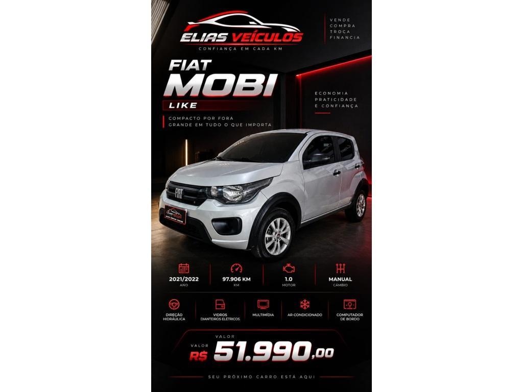 Fiat Mobi 1.0 EVO FLEX LIKE. MANUAL 2022