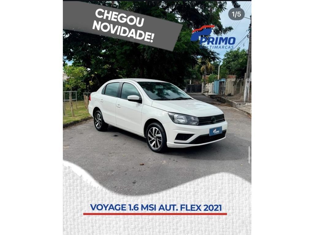 Volkswagen Voyage 1.6 16V MSI TOTALFLEX 4P AUTOMÁTICO 2021