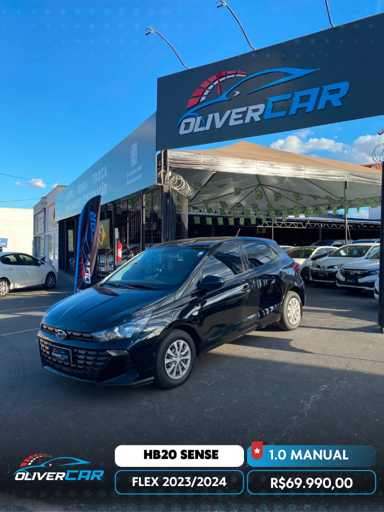 Hyundai Hb20 HB20 Sense 1.0 Flex 12V Mec. 2024