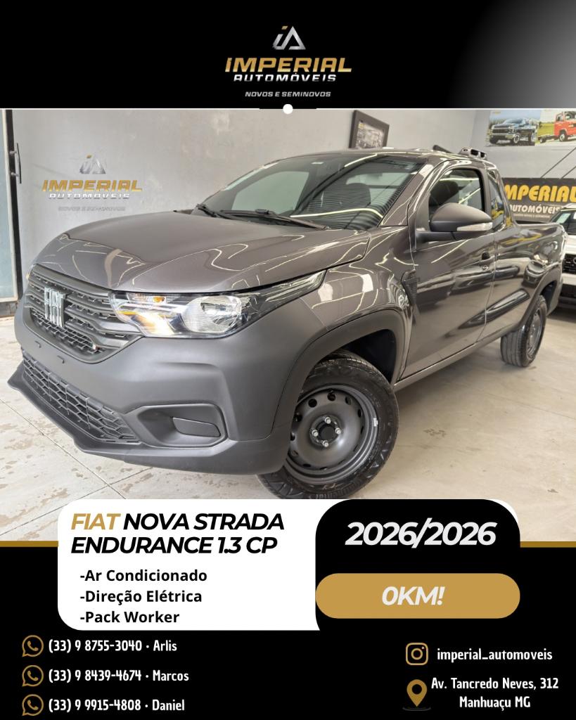 Fiat Strada Strada Endurance 1.3 Flex 8V CS Plus 2026