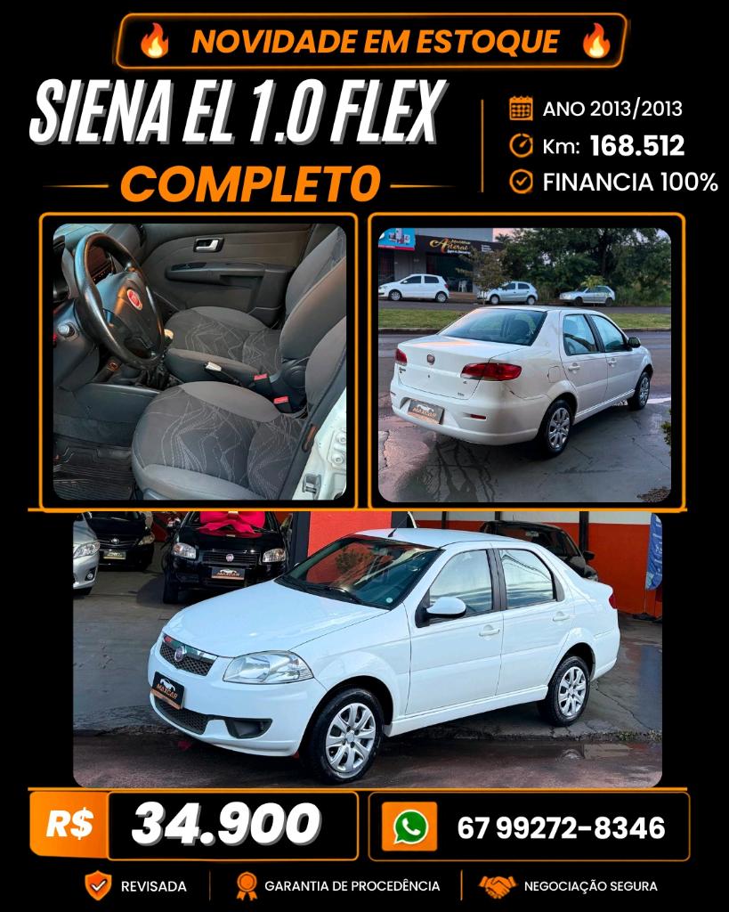 Fiat Siena Siena EL 1.0 mpi Fire Flex 8V 4p 2013