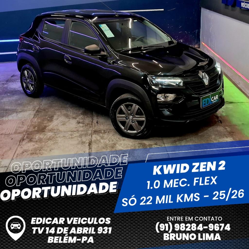 Renault Kwid 1.0 12V SCE FLEX ZEN MANUAL 2026