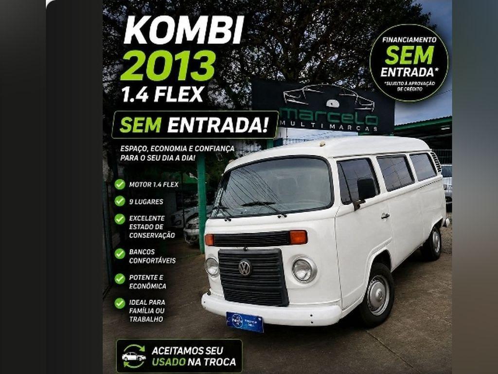 Volkswagen Kombi LOTAÇÃO 1.4 MI TOTAL FLEX 8V 2013